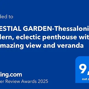 Διαμέρισμα Celestial Garden-thessaloniki's Modern, Eclectic Penthouse With An Amazing View And Veranda, Θεσσαλονίκη